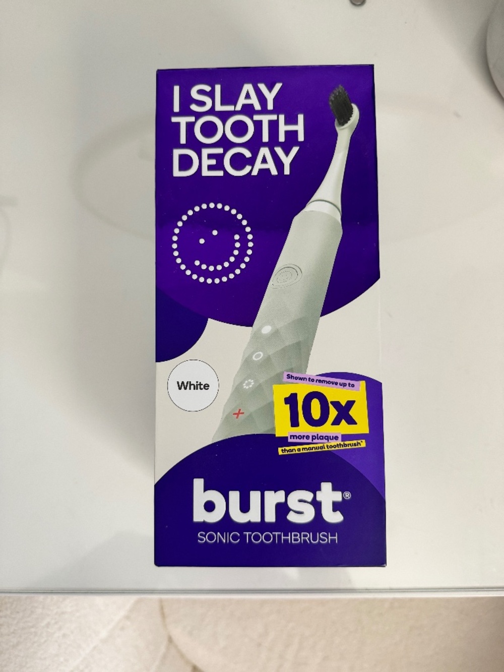 Burst Sonic Toothbrush Rechargeable electric (NEW)